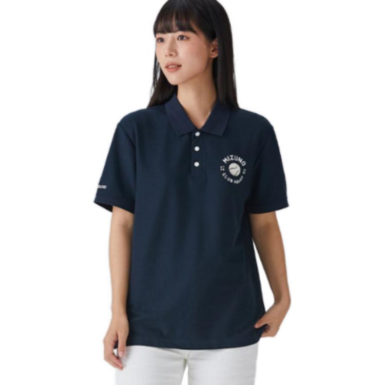 Mizuno Heritage Polo Shirt 'Black' D2CA33E1