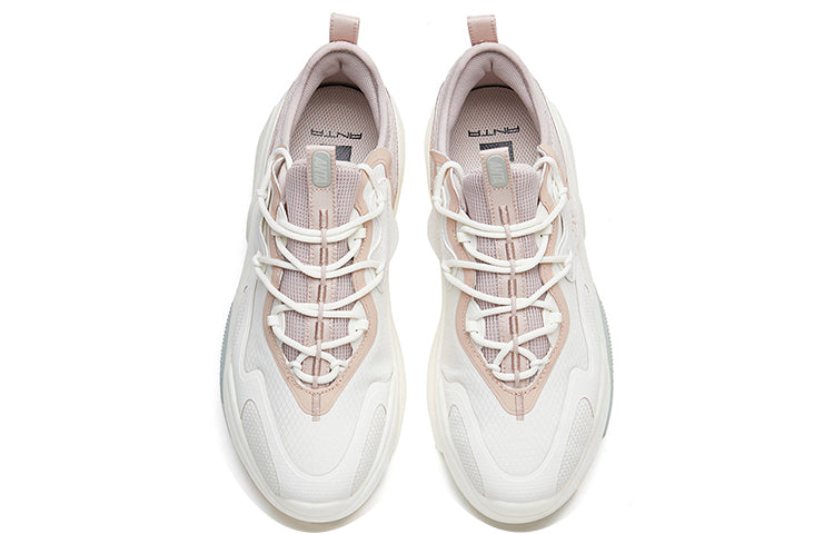 (WMNS) ANTA AT91 'White Grey Pink' 122218072-4