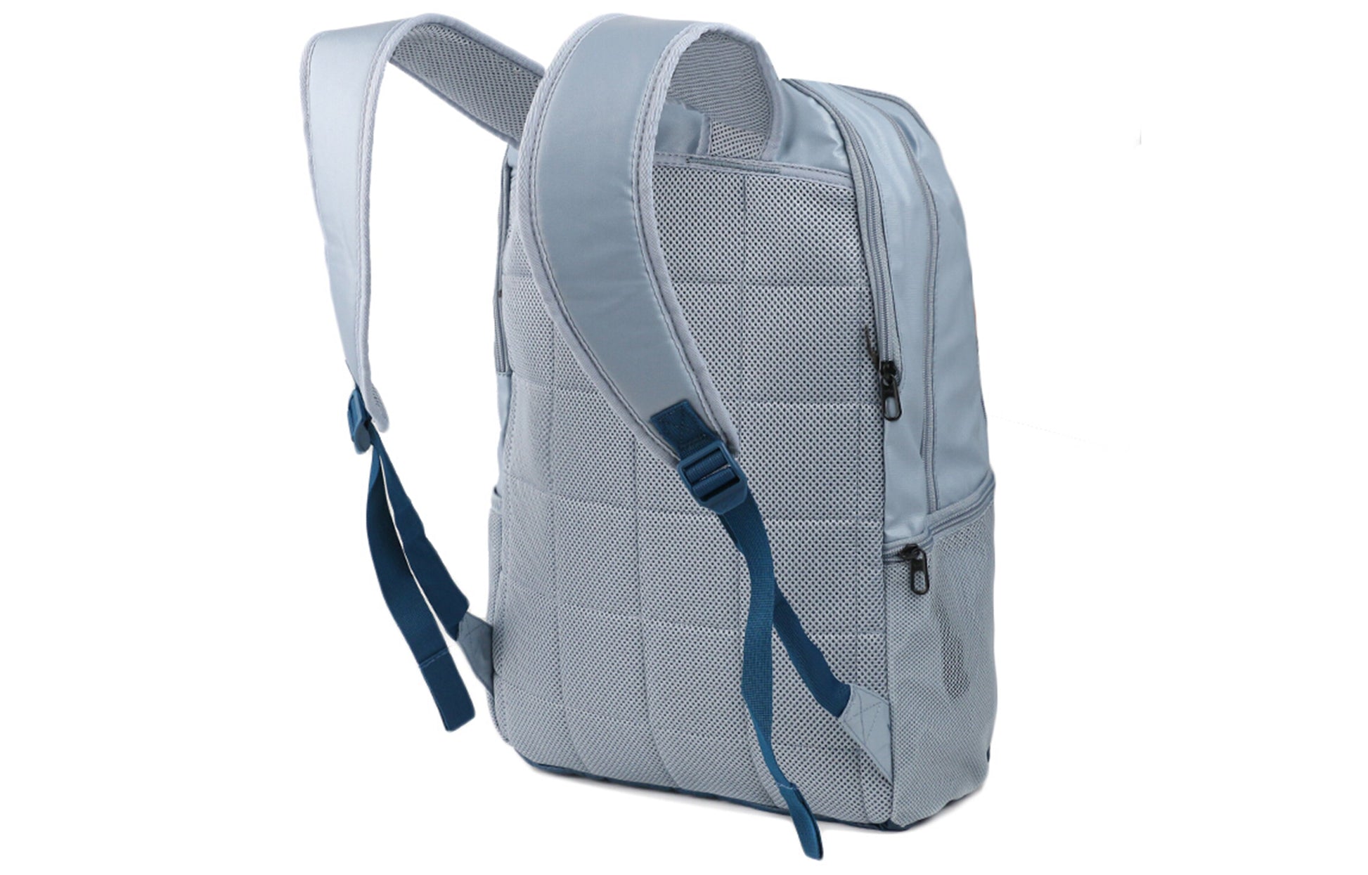 Nike Brasilia Medium Backpack-9.0 MTRL 'Blue Grey Orange' BA6214-464