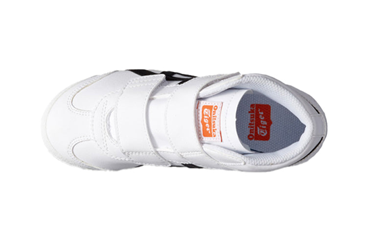 (PS) Onitsuka Tiger Mexico Mid Runnner 'Black White Orange' 1184A031-100