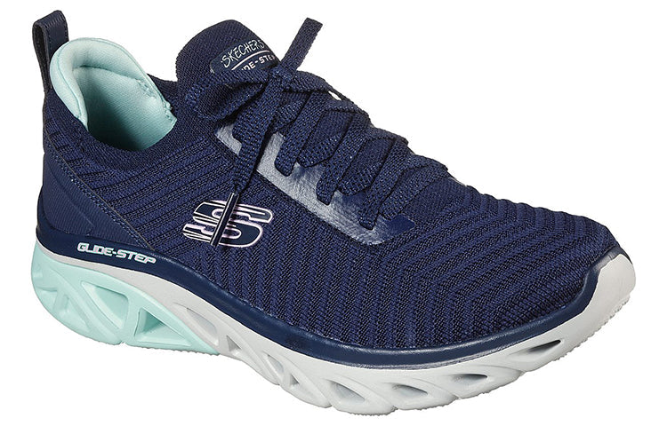 (WMNS) Skechers Summits Cool Dash 'Blue White' 149553-NVAQ