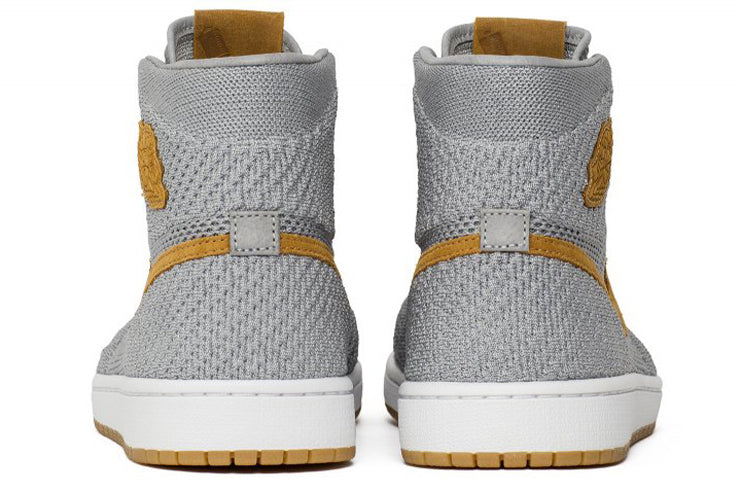 Air Jordan 1 Retro High OG Flyknit 'Wolf Grey' 919704-025