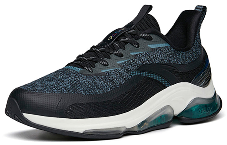 ANTA Running Series Sneakers 'Black Blue Grey Mesh' 112145502-5