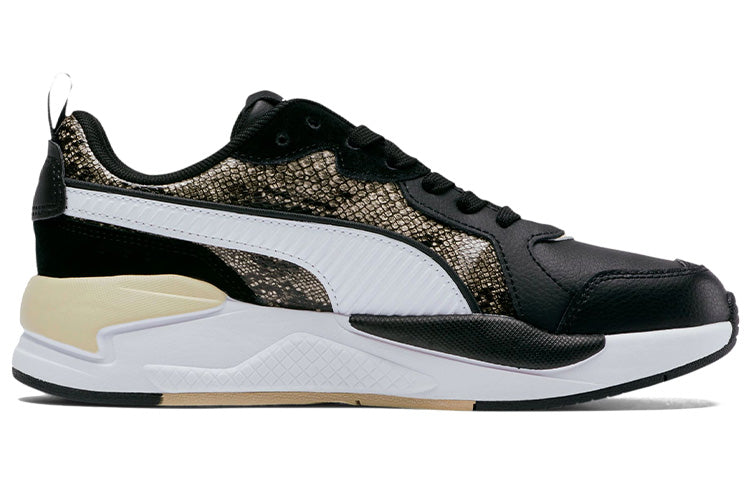 (WMNS) PUMA X-Ray Reptile Black/Gold 373588-01