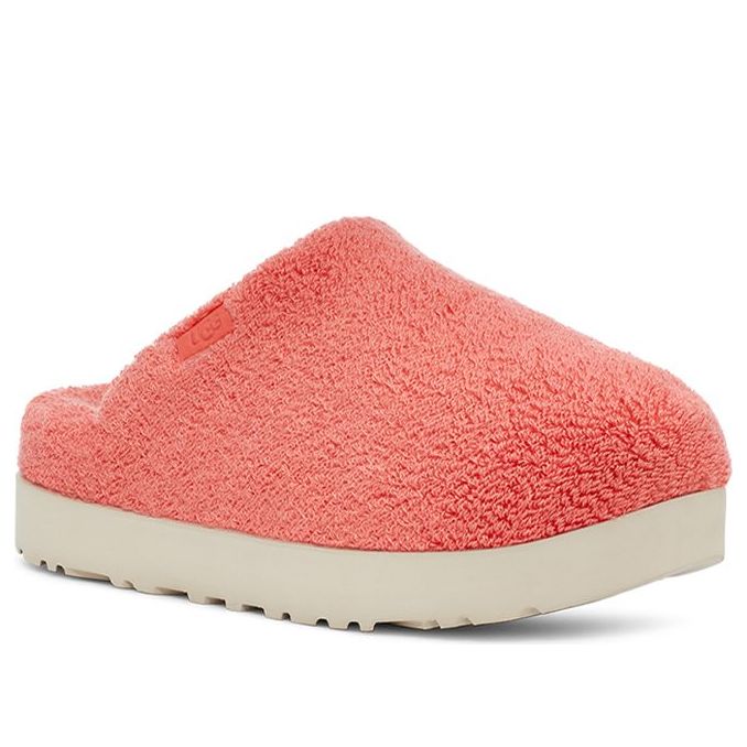 (WMNS) UGG Fuzz Sugar Terry Slide 'Peach Pink' 1126386-PBLSS