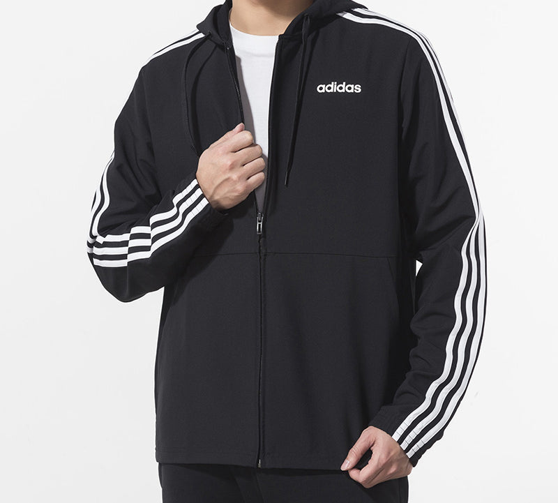 adidas Hooded Jacket 'Black' DQ3066