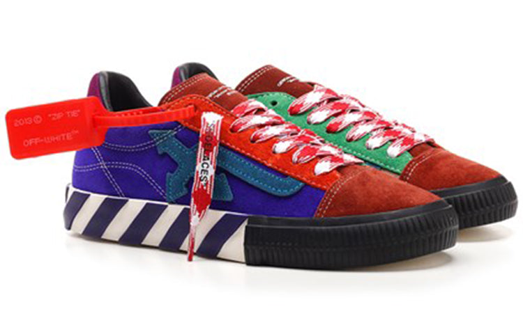(WMNS) Off-White Arrow Vulcanized Low 'Multi-Color Blue' OWIA216S20LEA0018445