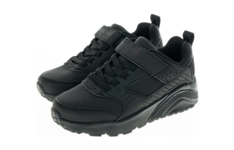 (GS) Skechers Uno Lite Donex 'Pure Black' 403671-LBBK