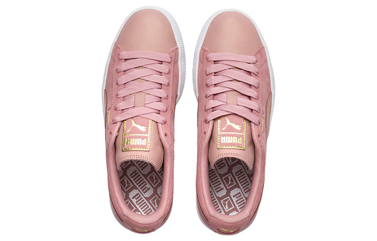 (WMNS) PUMA Suede Shimme r Pink 369597-01