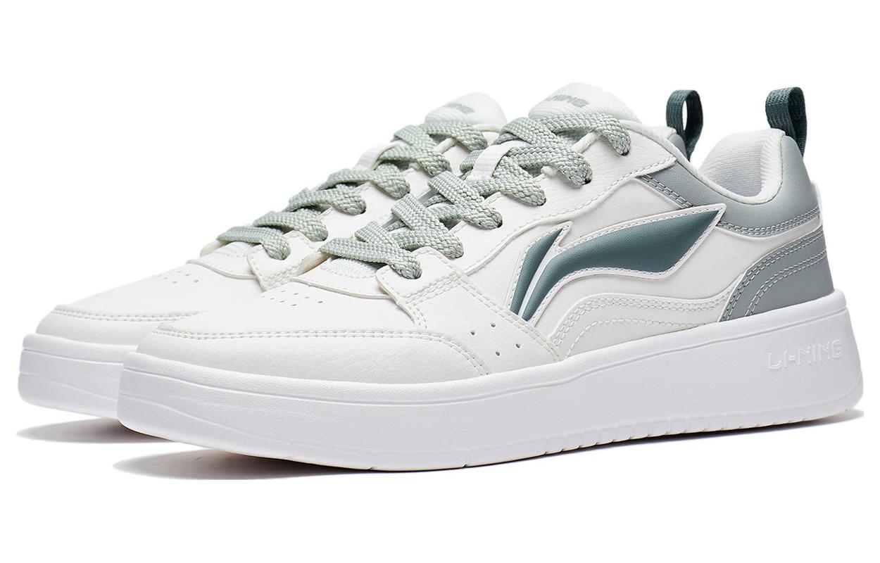 (WMNS) Li-Ning 'White Light Green' AGCT340-2