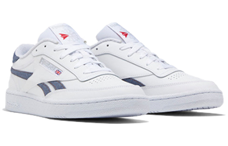 Reebok Unisex Club C Revenge Mu Sneakers White/Blue FW7745