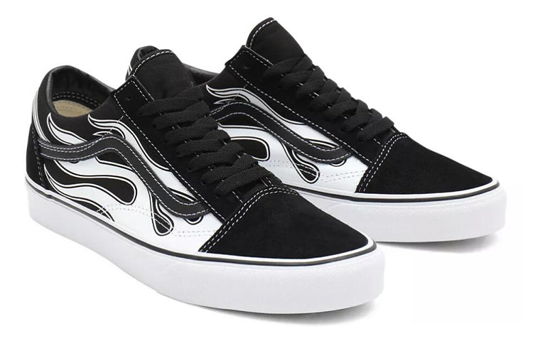 Vans Old Skool 'Flame - Black White' VN0A38G1K68