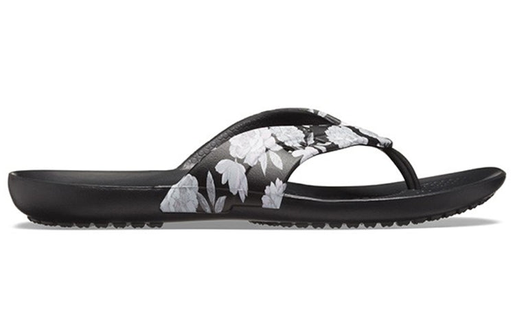 (WMNS) Crocs Kadee Summer Flip-Flops Black 206190-97J