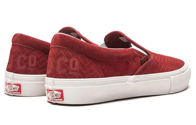 Vans Skate Slip-On 'Red White' VN0A5FCA6BF