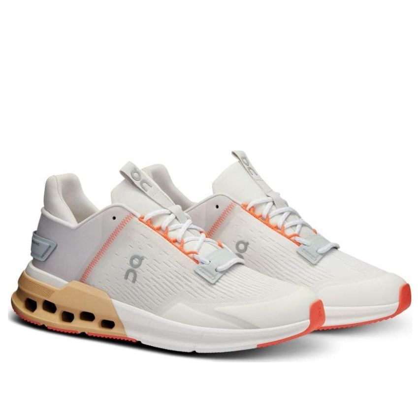 On Running Cloudnova Flux 'Undyed White Savannah' 3WD10382269