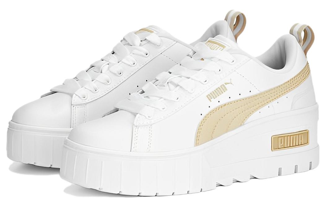 (WMNS) PUMA Mayze Wedge 'White Granola' 386273-06