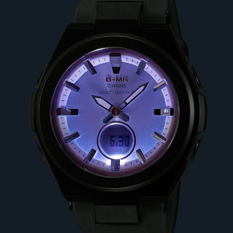 CASIO Baby-G 'White' MSG-W200-7A2JF