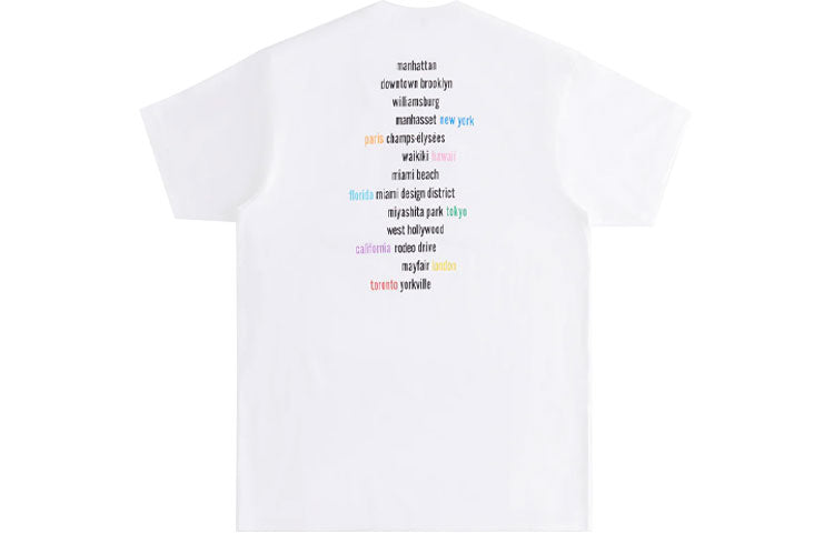 KITH Treats Paris Caf Box logo Tee 'White' KHT030086-101