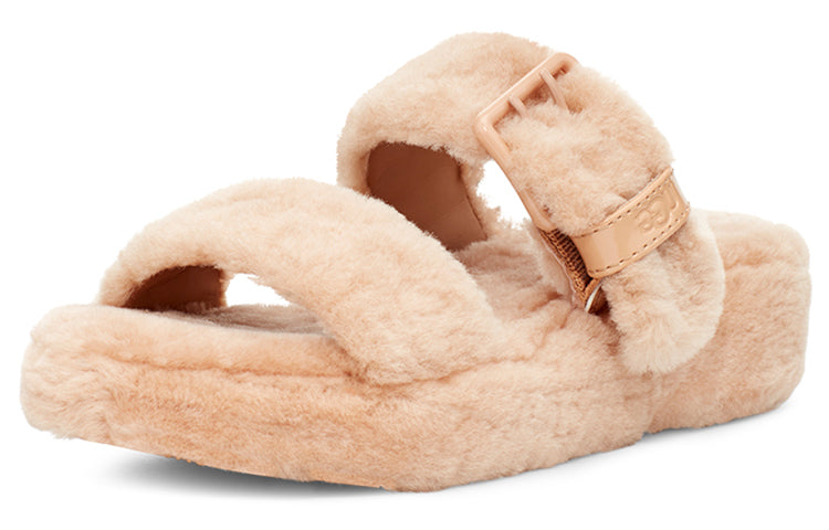 (WMNS) UGG Buckle Light Brown Sandals 1111232-BNZ