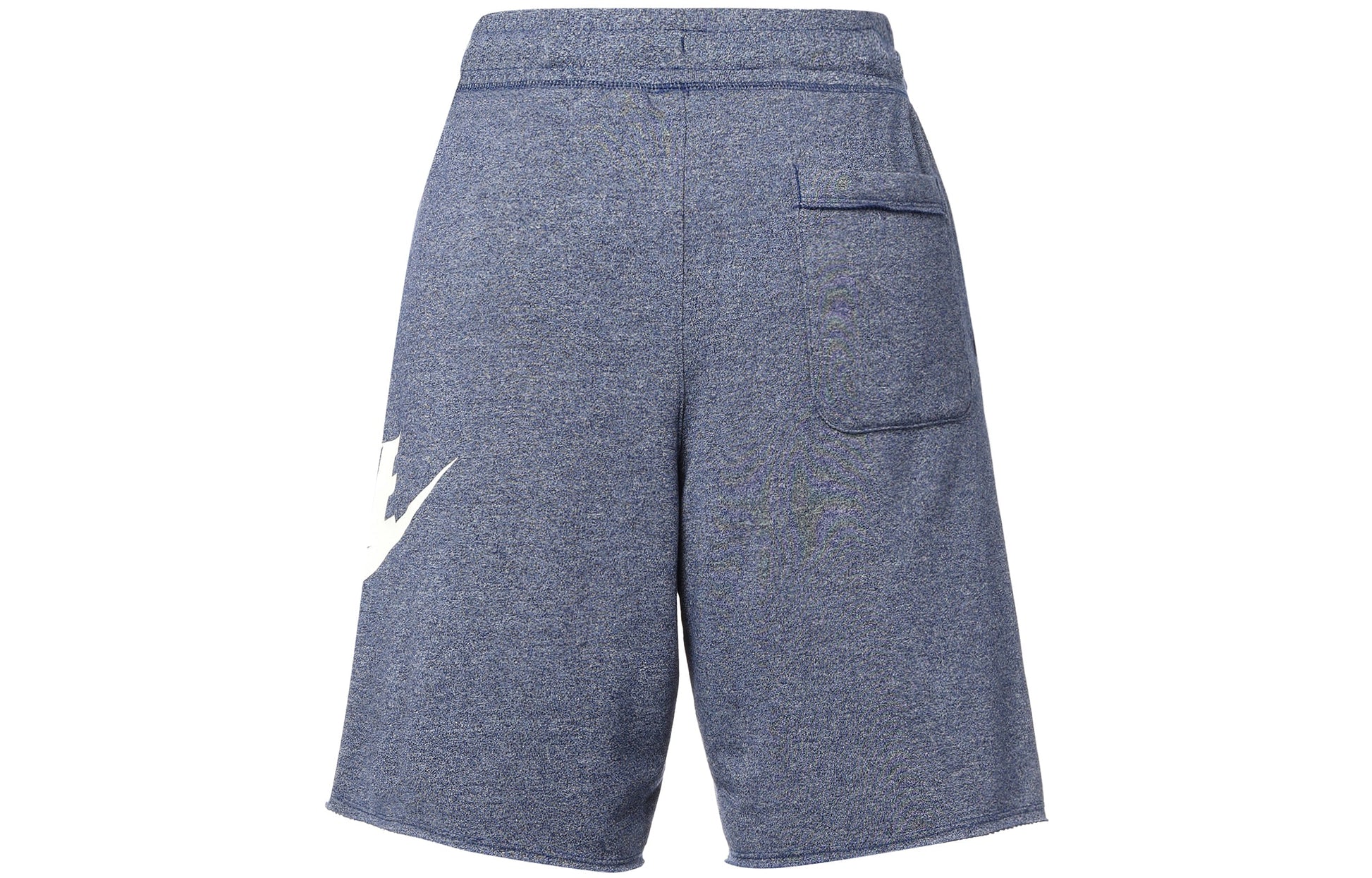 Nike Sportswear Logo Printing Drawstring Casual Shorts Blue AR2376-494