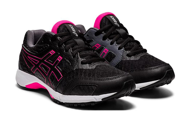 (GS) ASICS Lazerbeam RF Black/Pink 1154A092-003