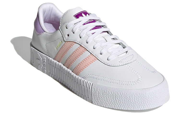 (WMNS) adidas Sambarose 'White Pink Purple' FX8103