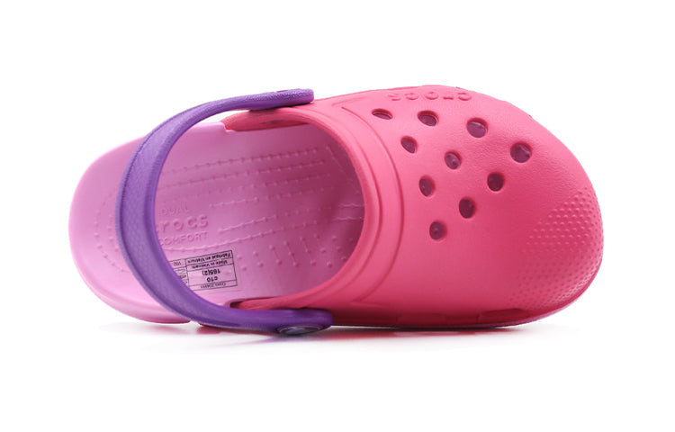 Kids Crocs Classic clog Sports sandals 'Red Pink Purple' 204991-66I