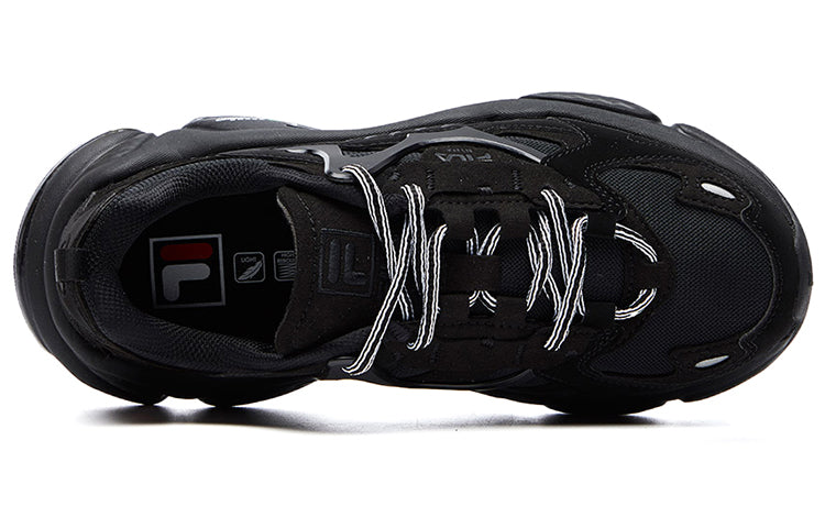 (WMNS) Fila RJV Low Running Shoes GS Black T12W111107FBK