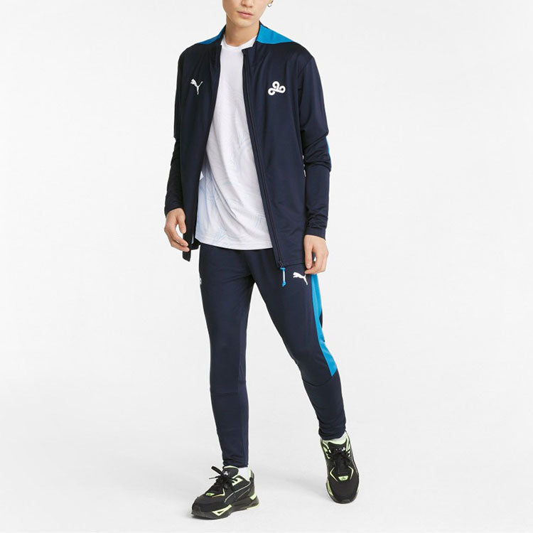 PUMA Cloud9 E7 Replica Pants Logo 'Navy' 763280-01