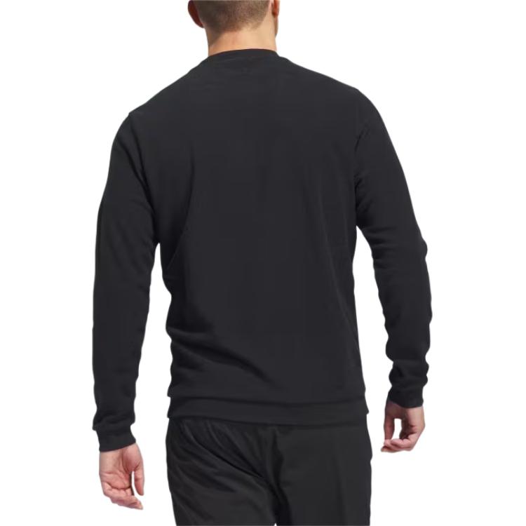 adidas Long Sleeve Crew Sweatshirt Asia Sizing 'Black' HZ8146