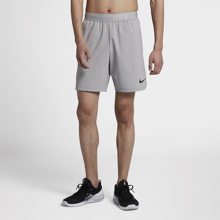 Men's Nike Flex 8 Sports Training Gray Shorts 886372-027