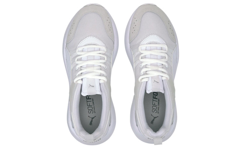 (WMNS) PUMA Nuage Run Cage Trainers White 372708-04