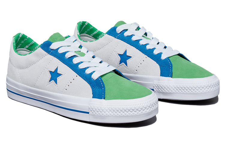 Converse Unisex One Star Pro Sneakers White/Blue 171933C