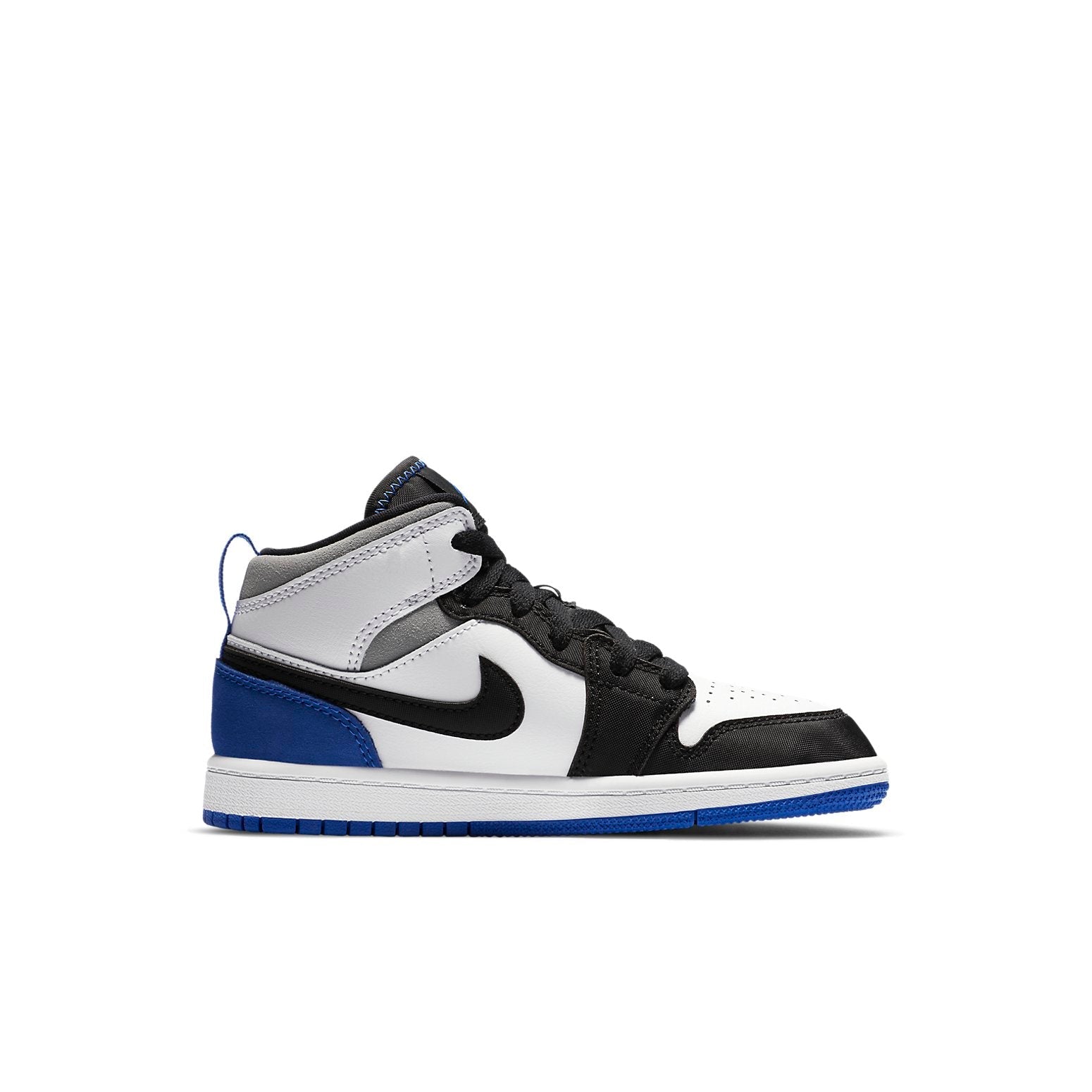 (PS) Air Jordan 1 Mid SE 'Royal Black Toe' BQ6932-102