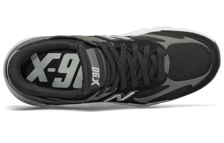 (WMNS) New Balance X-90 'Black Grey' WSX90RLB