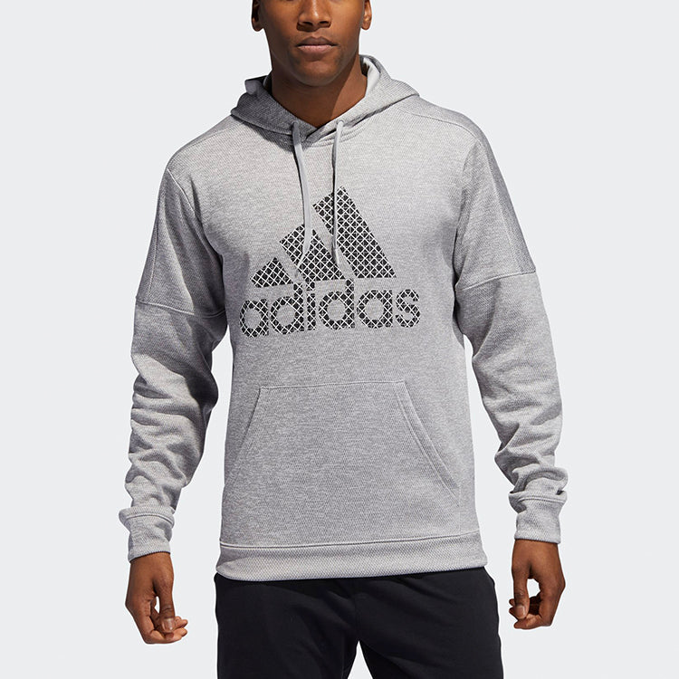 adidas Knit Training Sports Pullover Gray FR8277
