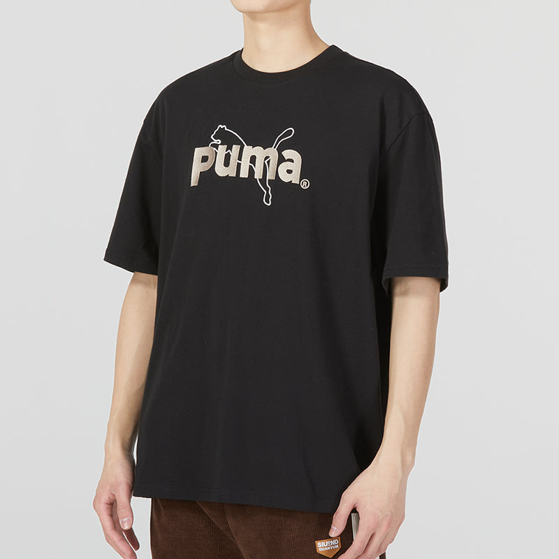 PUMA Team Graphic Shirt 'Black' 621987-01