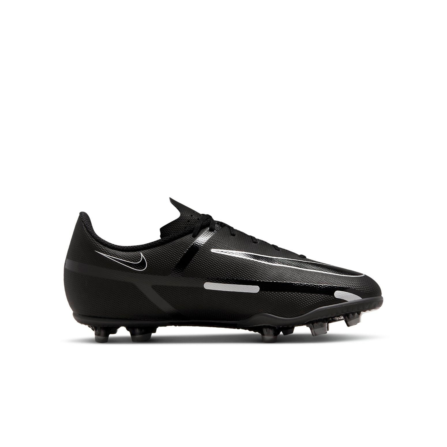 (GS) Nike Phantom GT2 Club MG 'Black Metallic Silver' DC0823-007