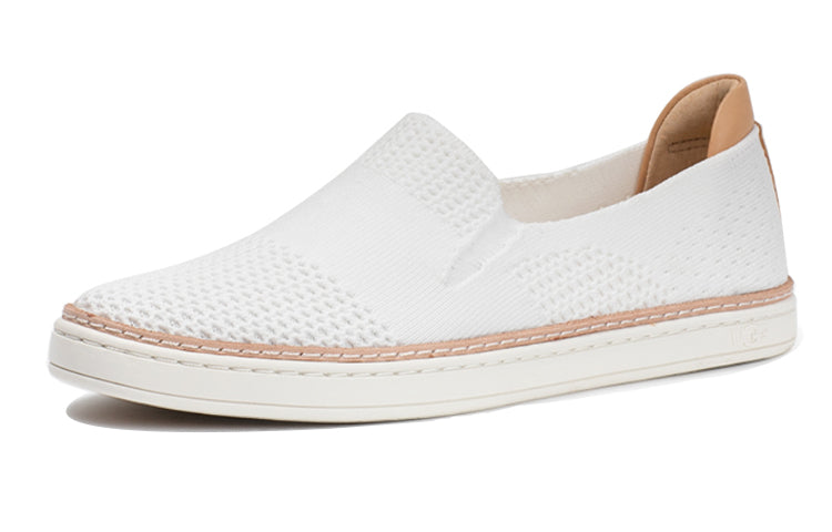 (WMNS) UGG Sammy Series Breathable Lightweight Non-Slip Casual Sports Skateboarding Shoes White 1016756-WHT