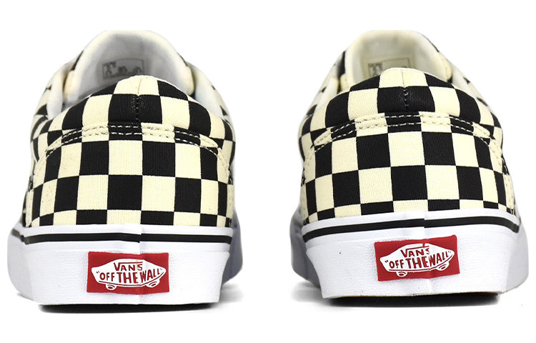 Vans Doheny Lace Up Checkboard 'Black Yellow' VN0A3MTFIB8