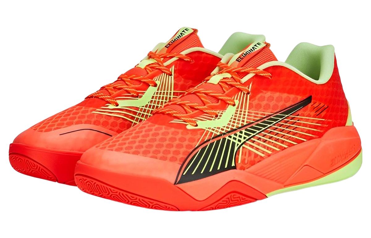 PUMA Eliminate Power Nitro 2 Racquet 'Red Blast Fast Yellow' 106879-04