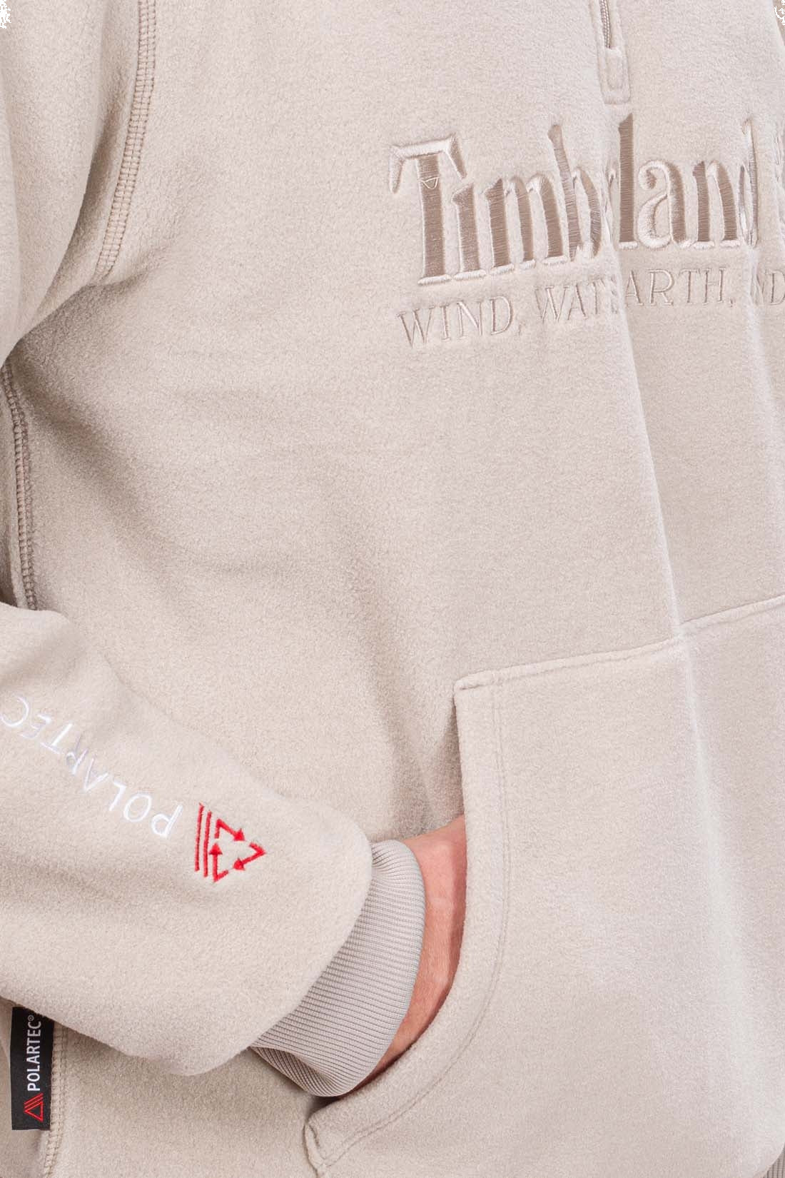 Timberland Polartec sweatshirt 'Ecru' A2NRK-CY2
