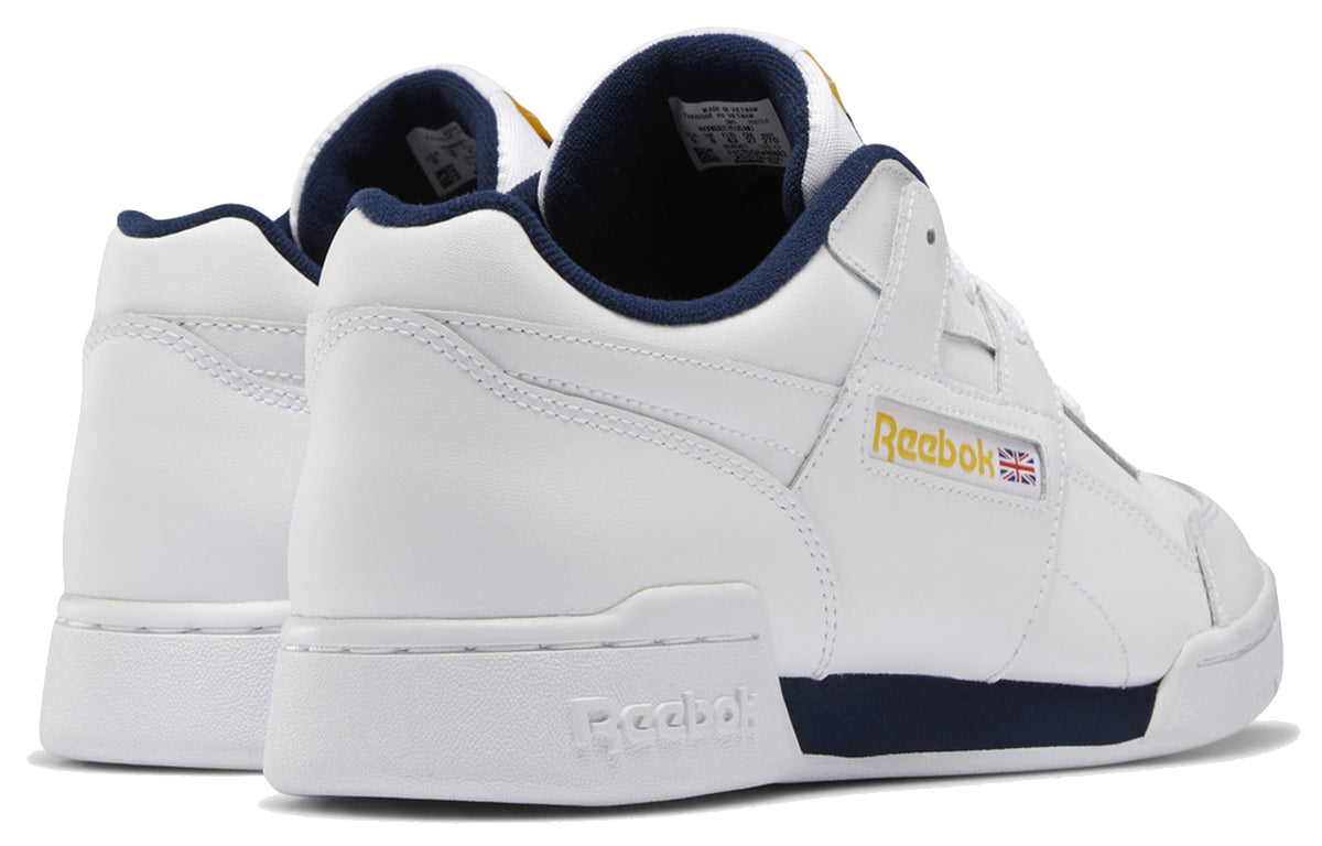 Reebok Workout Plus White Yellow Skate Shoes 'Yellow White' DV8749