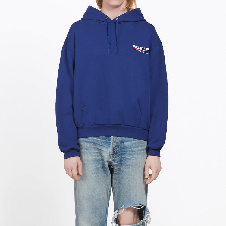Balenciaga Logo Printing Unisex Blue 508205TBV144540