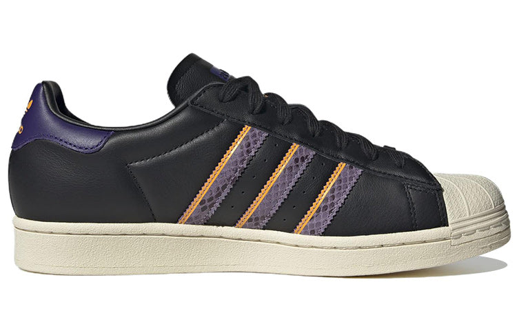 adidas Superstar 'Black Violet Fusion Snakeskin' FZ6475
