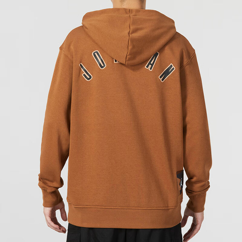 Air Jordan Flight MVP Fleece Pullover Hoodie Asia Sizing 'Light British Tan' FQ1871-281