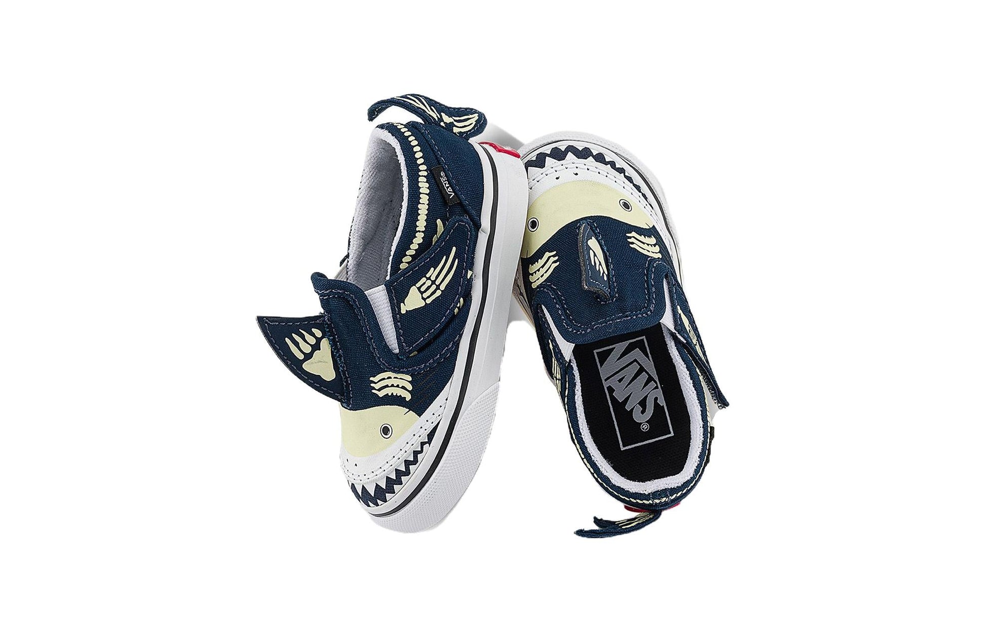 (TD) Vans Slip-On V 'Shark Glow' VN0A7Q4ZBER