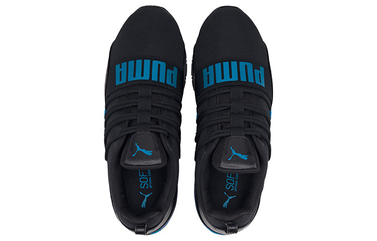 PUMA Cell Regulate Mesh Low-top Running Shoes Black/Blue 193720-01