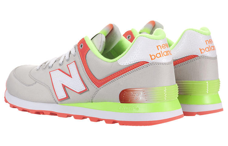 (WMNS) New Balance 574 Alpine Low Cut Grey/Orange/Green WL574APN