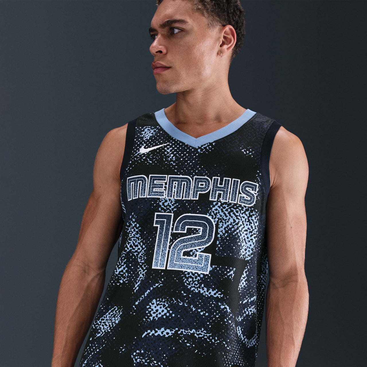 Nike Dri-FIT NBA Ja Morant Memphis Grizzlies 2025/26 Select Series Swingman Jersey 'College Navy' HM9553-419